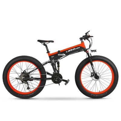 China 2022 ANKELEISI T750Plus Folding 26inch Electric Bike Electric Bike 48V Standard ebike 1000w Big Power for sale