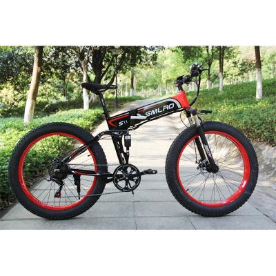 China Standard wholesale fat tire 26 inch lectric bicycle good ebike for snow and mountain 750W 10AH folding for sale