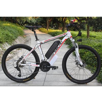 China Luxury Electric Bike 1000W 17.5Ah 27 Speed ​​Battery 26 Inch Mountain Bike 48V Lithium Battery Electric Assisted Bicycle for sale