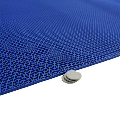 China Washable Factory Price home bathroom floor shower room pvc non-slip bath waterproof mats antislip s mat for sale