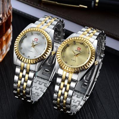 China Fashionable Quartz Watch 2020 New GUOTE Brand Luxury Gold And Silver Elegant Quartz Watch Women Stainless Steel Casual Dress Watches Relogio for sale