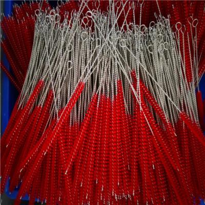 China 2019 Viable Cheap Durable Nylon Cleaning Brush For Clean Stainless Steel Straw Brush Set for sale