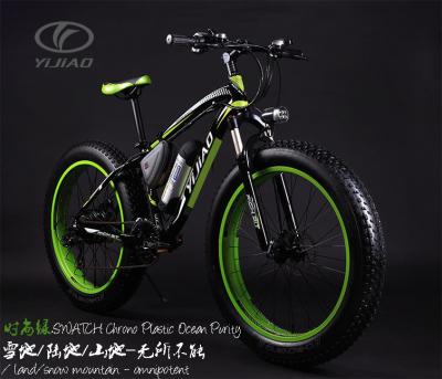 China Hot selling aluminum alloy 750w 1000w motor e-bike fat tire mountain bike electric bike for sale