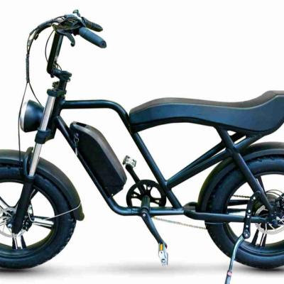 China Aluminum alloy 2021 new 48V model fat tire 20 inch variable speed road mode electric bicycle for sale