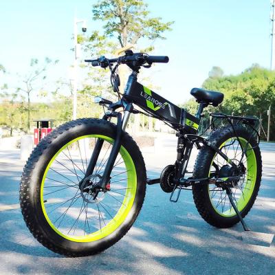 China A4HM-PLUS 26 inch aluminum alloy mountain aluminum electric bicycle foldable ebike aluminum alloy 7 speed bike ebike for sale