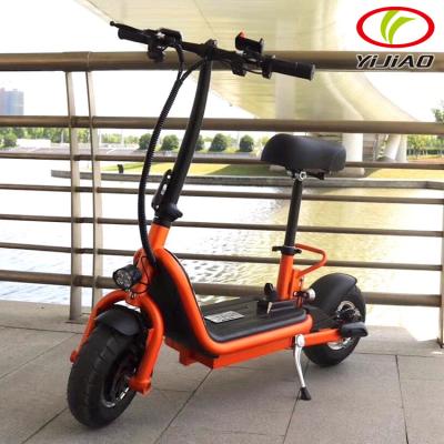 China Scooter Bike 10 Inch 500w Newest Seat Unisex Portable Electric Adult Electric Scooter for sale