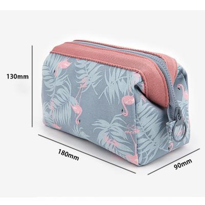 China Customized Wholesale Waterproof Logo Makeup Bag Waterproof Cosmetic Bag Wash Travel Bag for sale