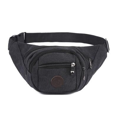 China New Designed Durable Fashion Fashion Sports Bag Canvas Waist Bag With Large Capacity for sale