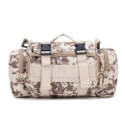 China Camouflage Military Tactical Duffel Crossbody Shoulder Camping Backpack Duffle Bag Tactical Running Messenger Bag for sale