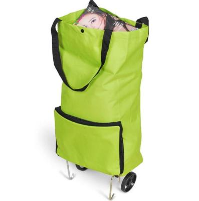 China Factory Made Market Folding Use Luggage Trolley Shopping Folding Bag for sale