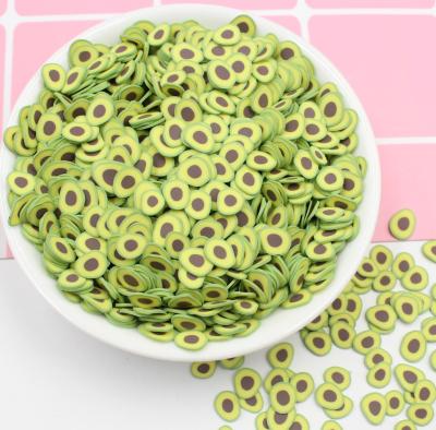 China bestselling 3+ polymer watermelon fruit slices sprinkles for slime and nail art, slime accessories bulk pack in 1 kg bag hot sale p for sale