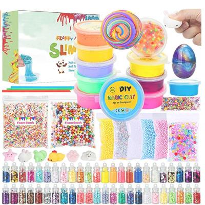 China Slime Kit Supplies - Clear DIY Crystal Slime Making Kit for Girls, Kids 20*15*10cm for sale