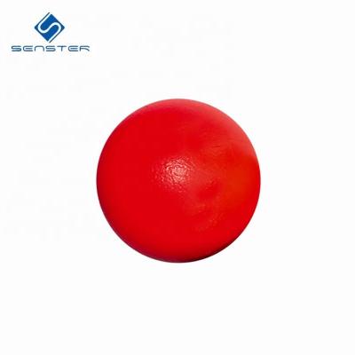 China Custom logo pu skin foam ball eco-friendly soft rebound 6 inch or 7 inch low dodgeball skin no sting balls for sale