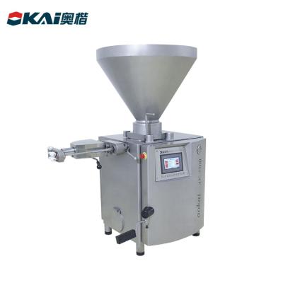 China Hydraulic Automatic Commercial Vacuum Stuffer / Filler Sausage Stuffing Machine Vacuum Filler for sale