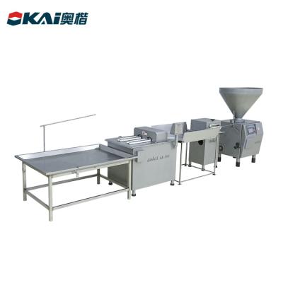 China Electric meat processing sausage tying machine/sausage production line/sausage tying machine for sale