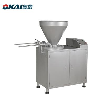 China Hydraulic Pneumatic Electric Sausage Stuffer / Stainless Steel Filler Stuffer Full Automatic Hydraulic Filler Machine for sale