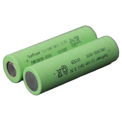 China Power Tools + Home Appliances + Traffic Machines + Sports and Leisure + China Factory Leading 2000mAh 3.7V 15C Lithium Ion 18650 Rechargeable Batteries Cell Packs medical equipments + high speed communication devices Li-ion battery for sale