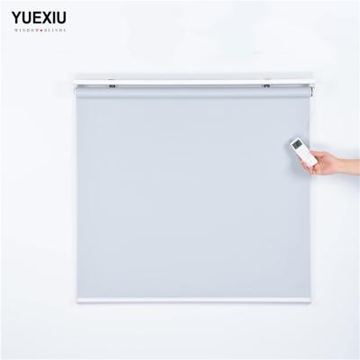 China modern battery widnow electric pleated roller blind shades for sale