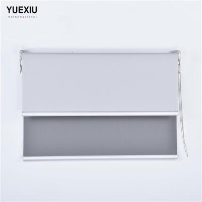 China Good Quality Casual Hot Selling Fine Roller Day Night Roller Double Layers Sun Shade Fine Blind Shades for sale