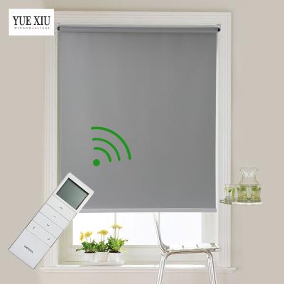 China Modern Blackout Window Roller Blinds Manufacturer, Manual Sunscreen Polyester Roller Shades / Blind for sale