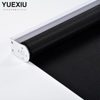 China Modern Design Black Spring System Waterproof Roller Blinds for sale