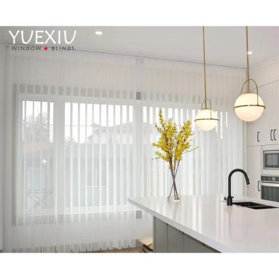 China Factory Directly Sell Hanas Eco-friendly Blinds , Indoor Vertical Sheer Blinds Shade Curtain for sale