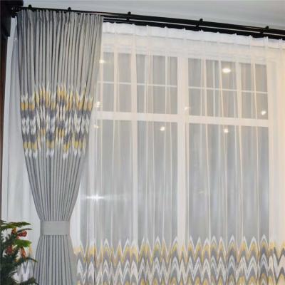 China Blackout Motorized Manual Electric Vertical Window Curtain Set For Home for sale