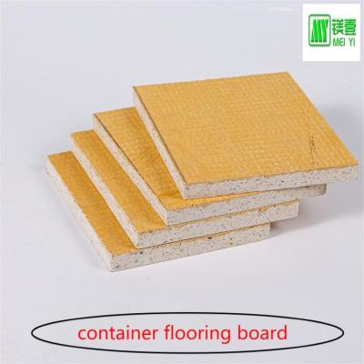 China 15-24mm Fireproof MgO Cement Board for Container Flooring for sale