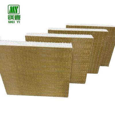 China Yellow 50mm 3 Layers MgO Flooring Board For Container Flooring for sale