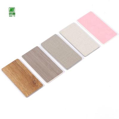 China Contemporary Colorful Decorative Laminated MgO Board 1220*2440mm 1220*2745mm for sale