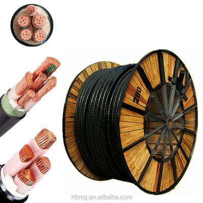 China Building Subway 4 Core XLPE Insulation Armored Copper Conduit YJV Power Cable Wire For Building for sale