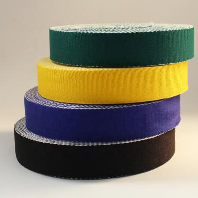 China Sustainable GRS Custom Certification Eco Friendly Recycle Polyester Webbing Strap Belt Webbing for sale