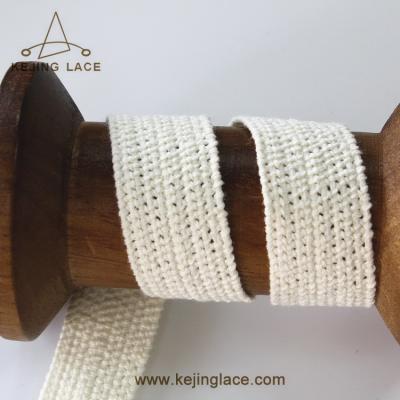 China Modern Design 3.8cm Elastic Garment Tighten Strap Cotton Hook Trim For Garment for sale