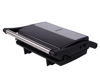 China Mini Portable Grill 1000W 2 Slice Grill Electric Panini Press Grill with Nonstick Pan for sale