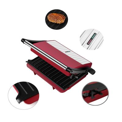 China Mini 2 Slice Press Hot Grill Kitchen Electric Press Grill 2 Slice for sale