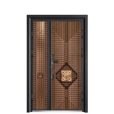 China Monday Bulletproof And Exterior Steel Door Main Gate Wires Door Price Exterior Steel Door Security for sale