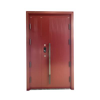 China Bulletproof Villa Luxury Metal Used Exterior Steel Single French Doors For Sale for sale