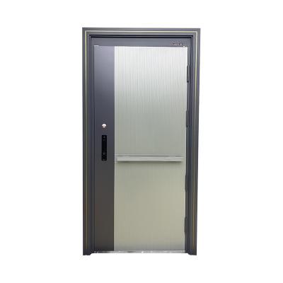 China Bulletproof Steel Core Strong Solid Villa Door Porcelain Insulated Security Steel Door for sale