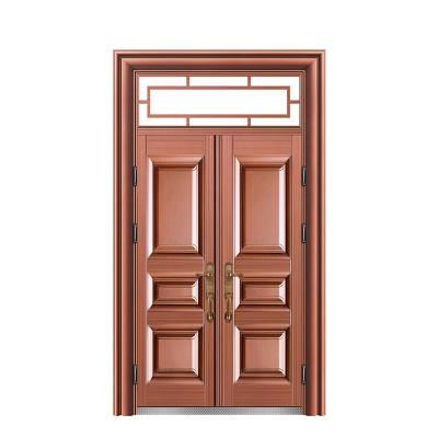 China American Smart Exterior Glass And Metal Bulletproof Waterproof Exterior Door for sale