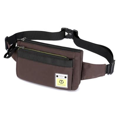 China Wholesale Anti-theft Waterproof Fanny Pack Fanny Shoulder Message Strap Chest Sling Ultra-thin Waist Bag For Women Men for sale