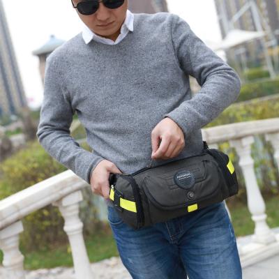 China Anti-theft Army Waist Pack Fanny Pack Chest Messenger Shoulder Sling Waist Bag Waterproof Black Tactical Bum Riser Bag for sale