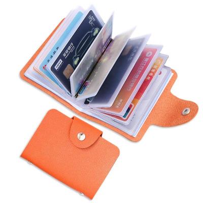 China OEM Function 16 Colors 24 Bits Colors 24 Bits Wholesale Multifunctional Wholesale Leather Passport Holder Case Bag Passport Business ID Credit Card Women Men for sale