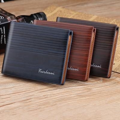 China Waterproof Multi Card Slot Men Leather Slim Business Foldable Luxury Wallet Hippy Credit Card ID Holders Inserts Coin Purse Wallet for sale