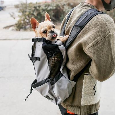 China Multi Size Breathable Molle Pocket Colorful Pet Came Out Travel Carrier Protect Backpack Bag With Thoughtful Strap Thickened Base for sale