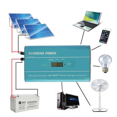 China 300W off grid solar system inverter with DC and AC outputs 400W 500W 600W 800W 1000W GNMB for sale