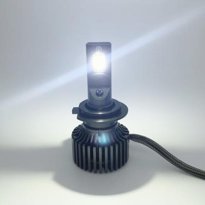 China Auto Led Headlight 2021 H7 50W 100W Lamp CSP 3570 F55 Double Fog Auto Headlight Bulb Car LED Copper Vacuum Tube Light for sale