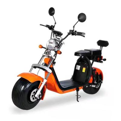 China Citycoco 2020 Amoto Eu Warehouse 1500w 20ah Double Seat Unisex Electric Scooter For Adult for sale