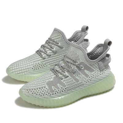 China Cushioning Yeezy Luminous Factory shoes women sneakers cheap wholesale running shoe custom sneaker for sale