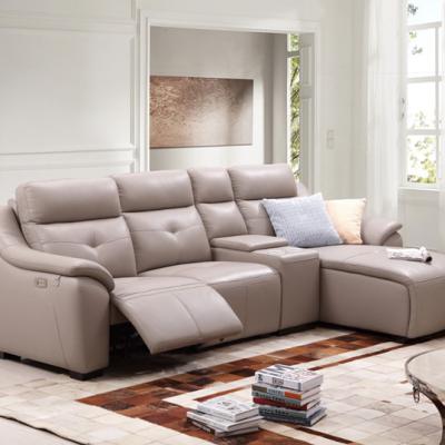 China Removable Cover Reverberation Room Vintage Designs Modern U Shaped Furniture Recliner Heat Sectional Do Leather Sofa Set for sale