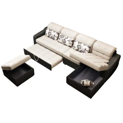 China Smart Sectional Multifunctional Sofa Bed Furniture Set Folding Smart Sofa Bed With Storage for sale